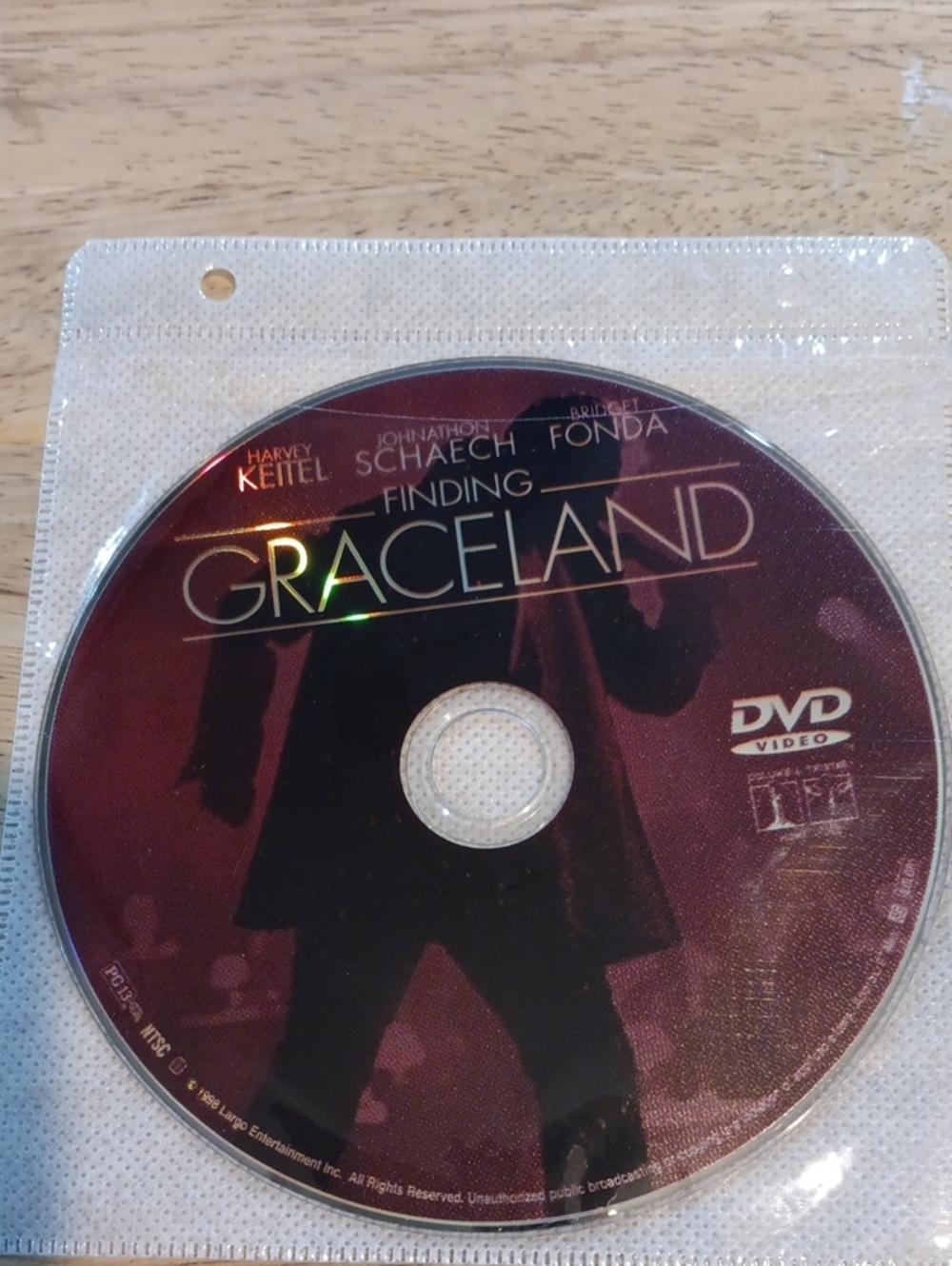 Finding Graceland DVD *NO CASE*